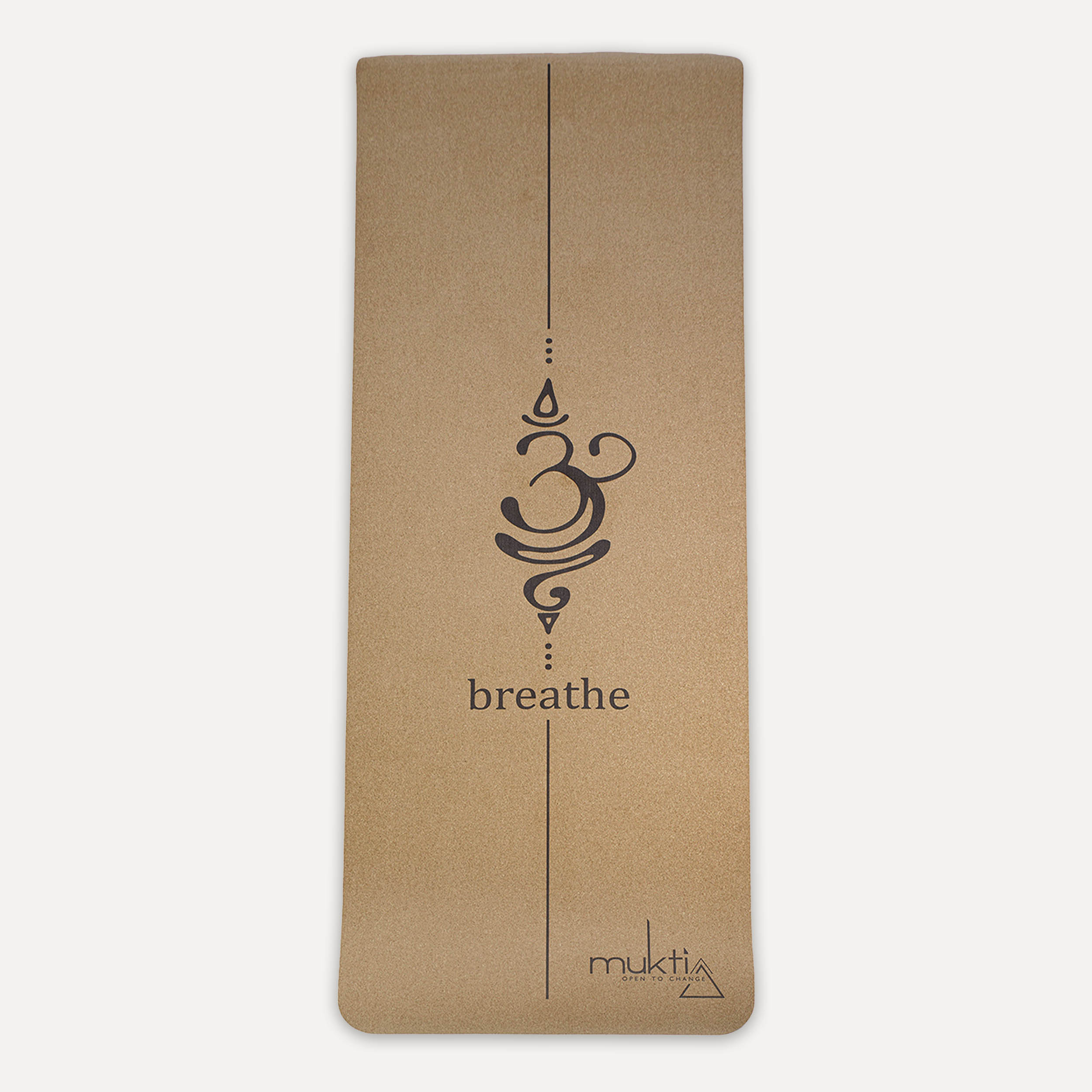 Постелка за йога BREATHE коркова