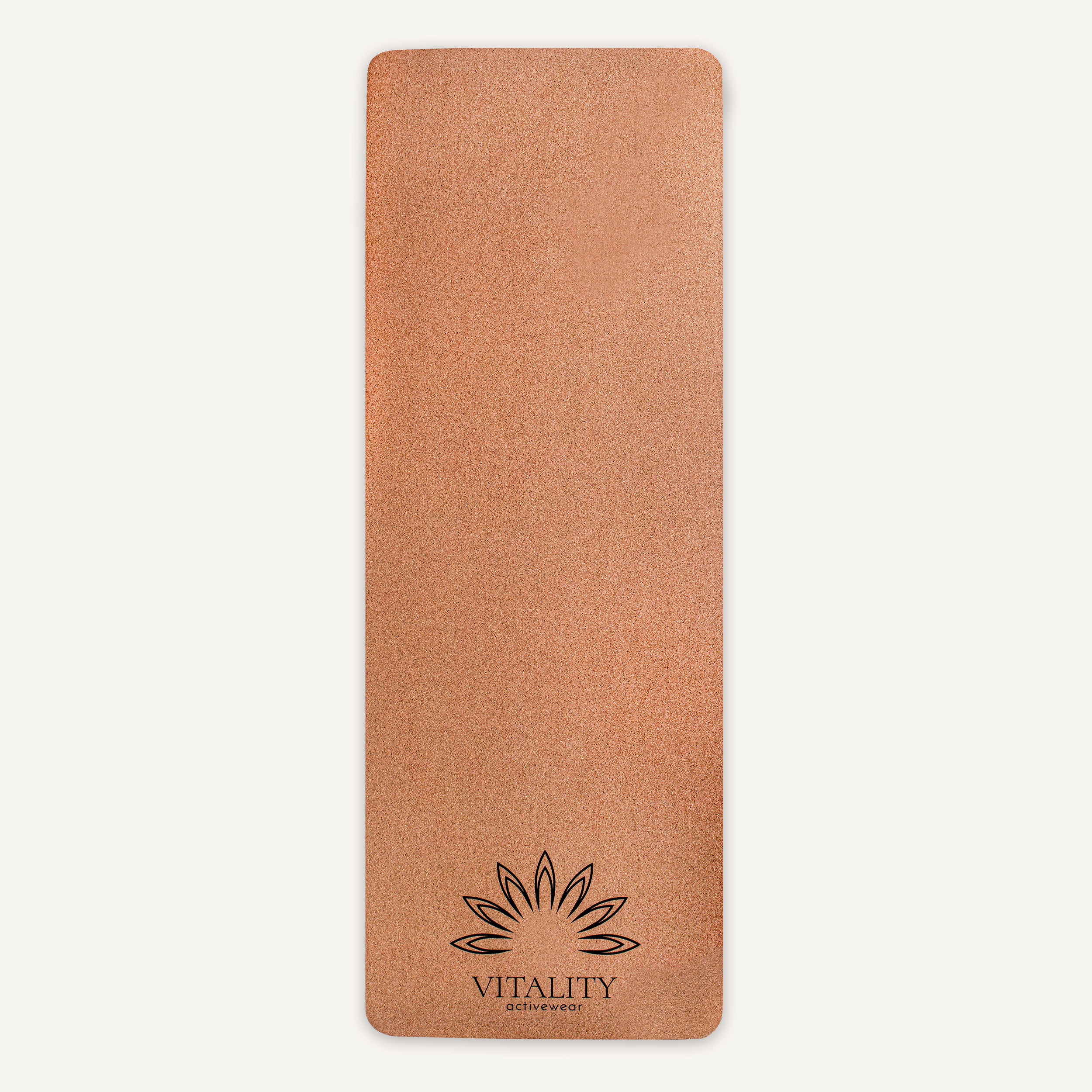 Постелка за йога VITALITY коркова