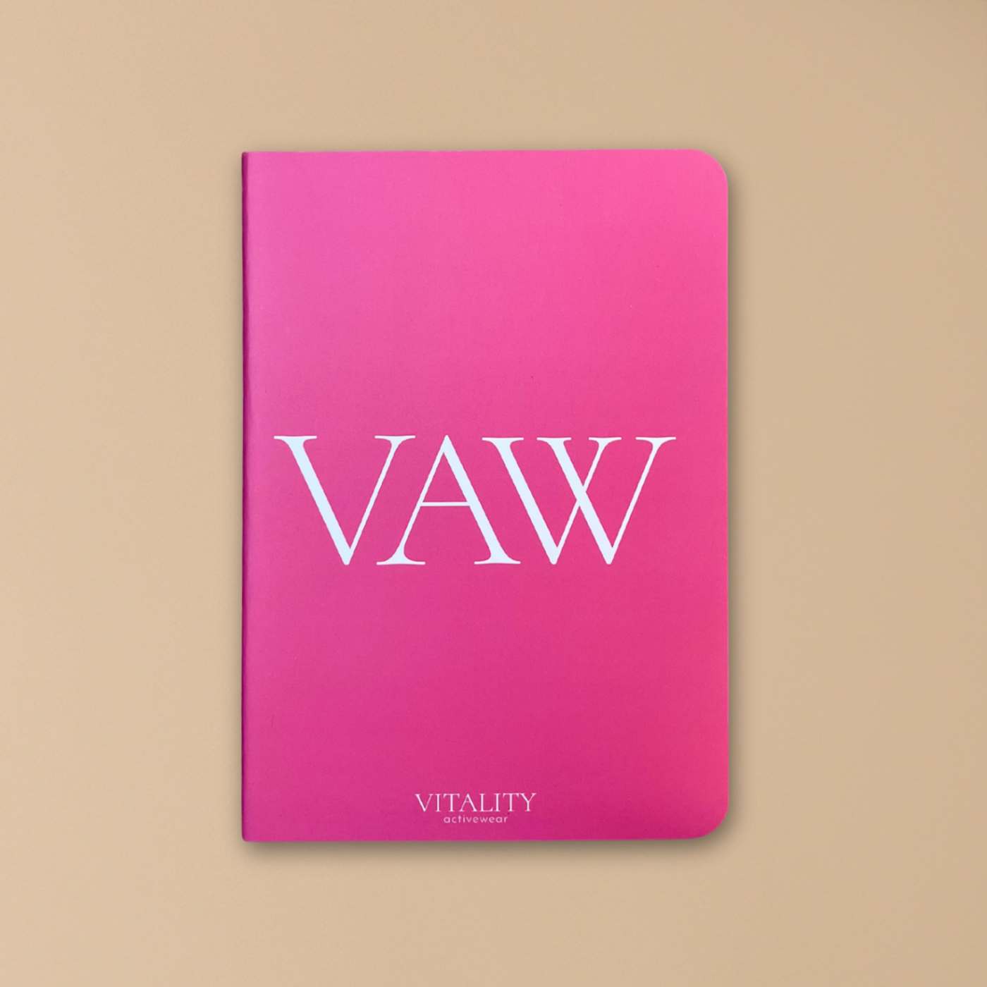 Розов мини тефтер VAW