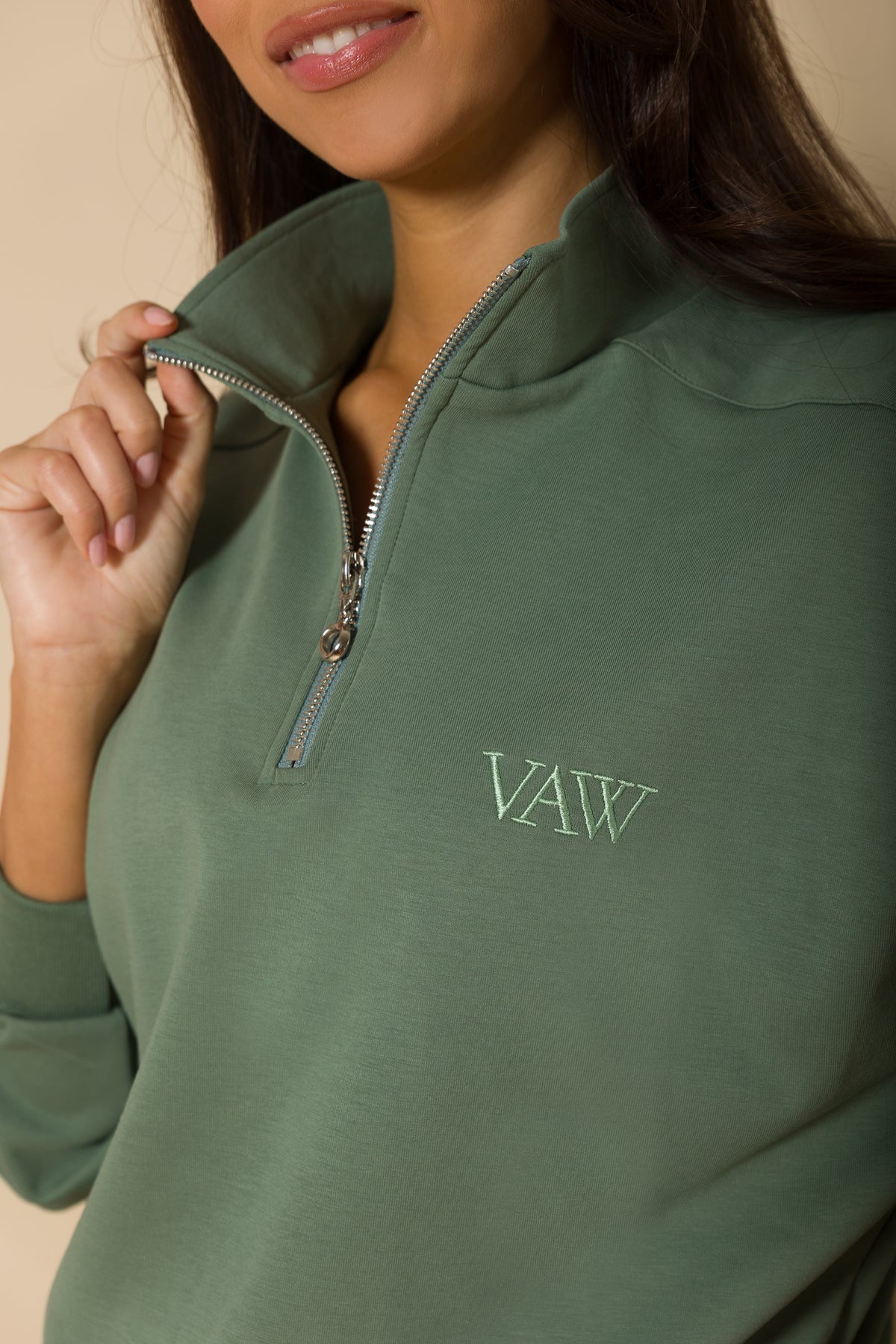 Дамски суитшърт с цип SAGE