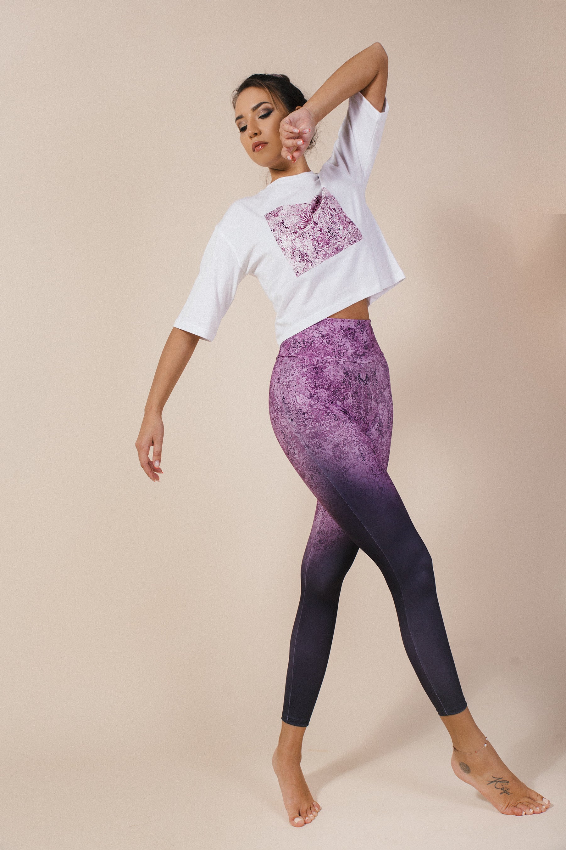 OUTLET дамска спортна тениска AMETHYST бяло