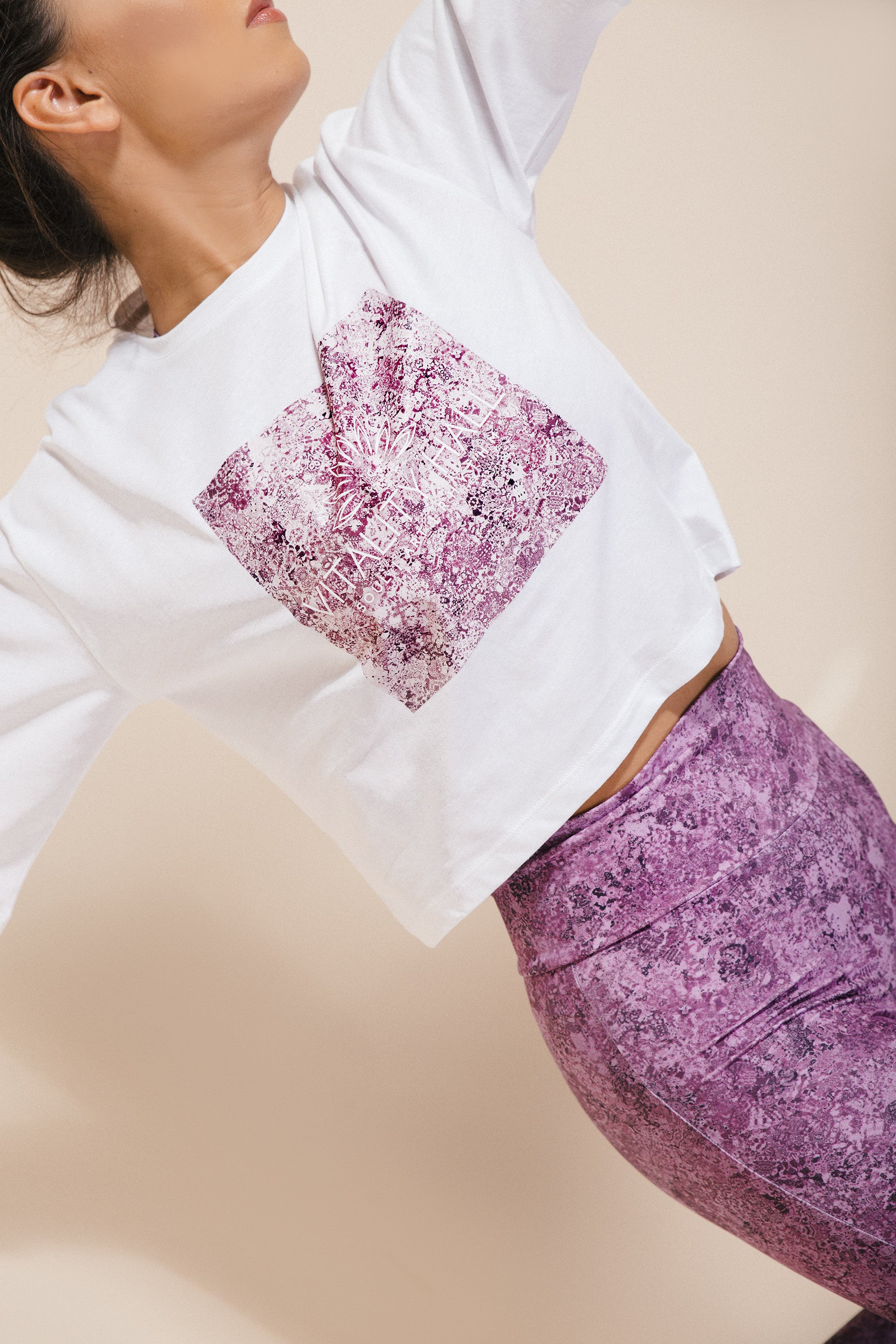 OUTLET дамска спортна тениска AMETHYST бяло