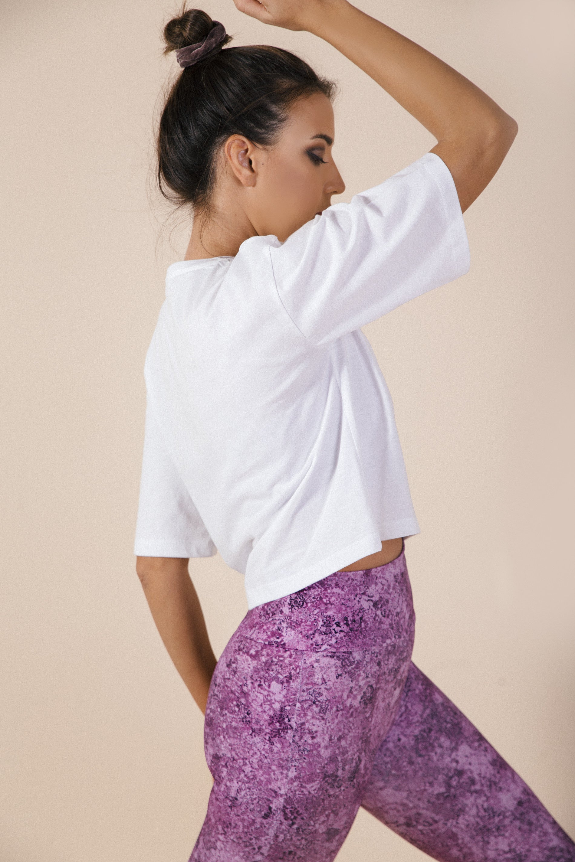 OUTLET дамска спортна тениска AMETHYST бяло