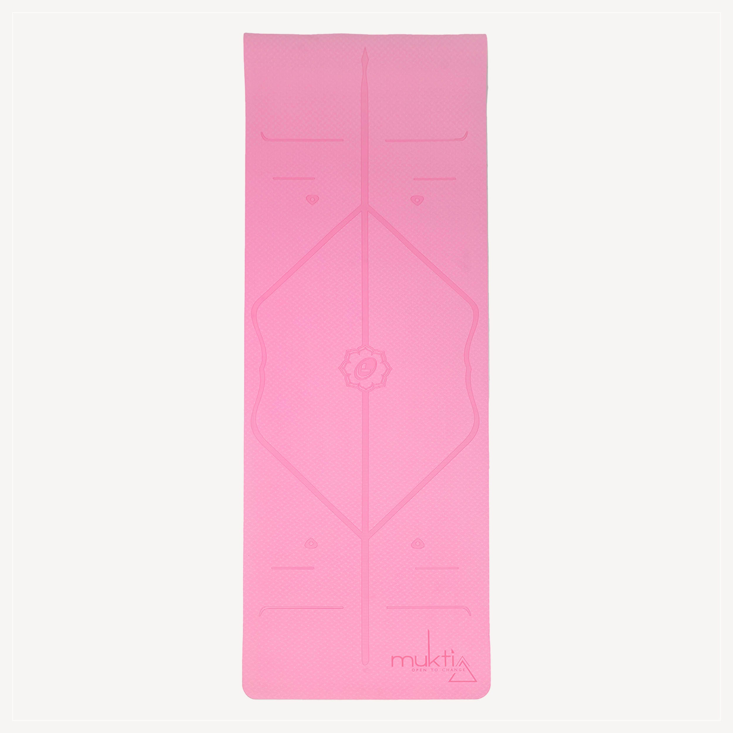 Постелка за йога AMLA розово